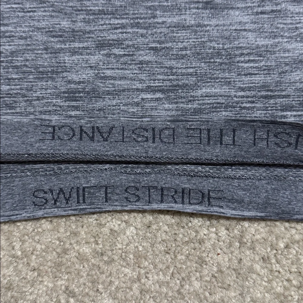 Lululemon Swiftly Tech Racerback Tank Top Spacedye Gray Workout Athleisure-8